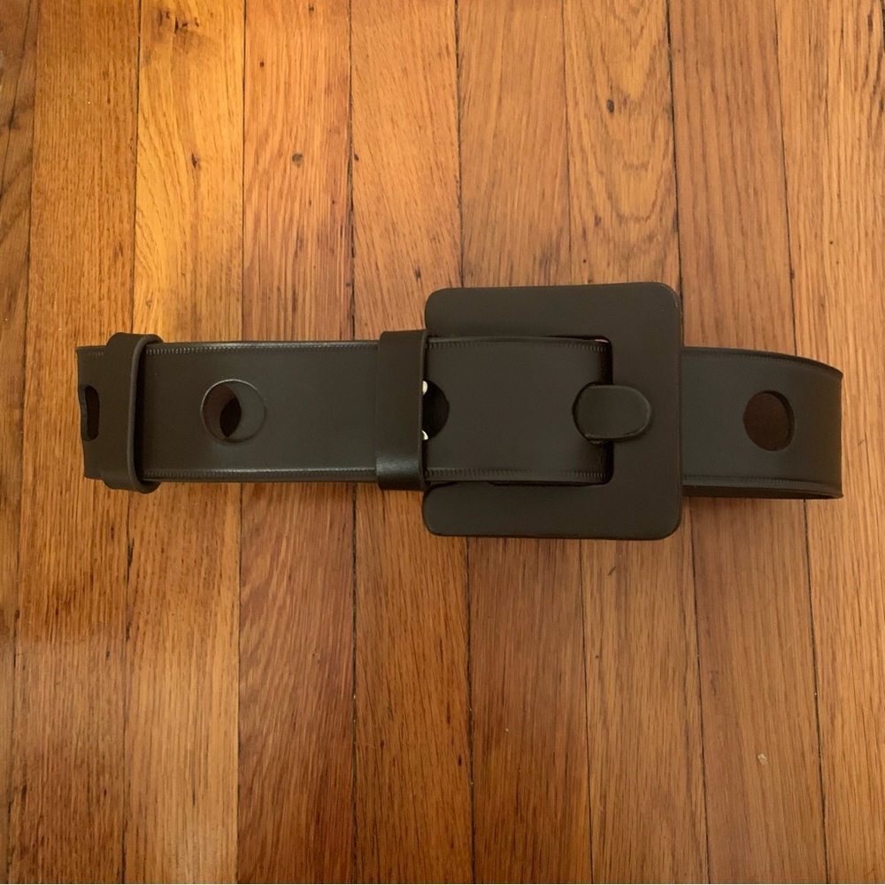 brown leather sea new york belt